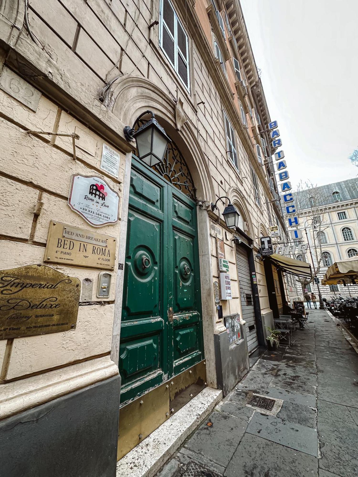 Rome In Love B&B - Termini Train Station ภายนอก รูปภาพ